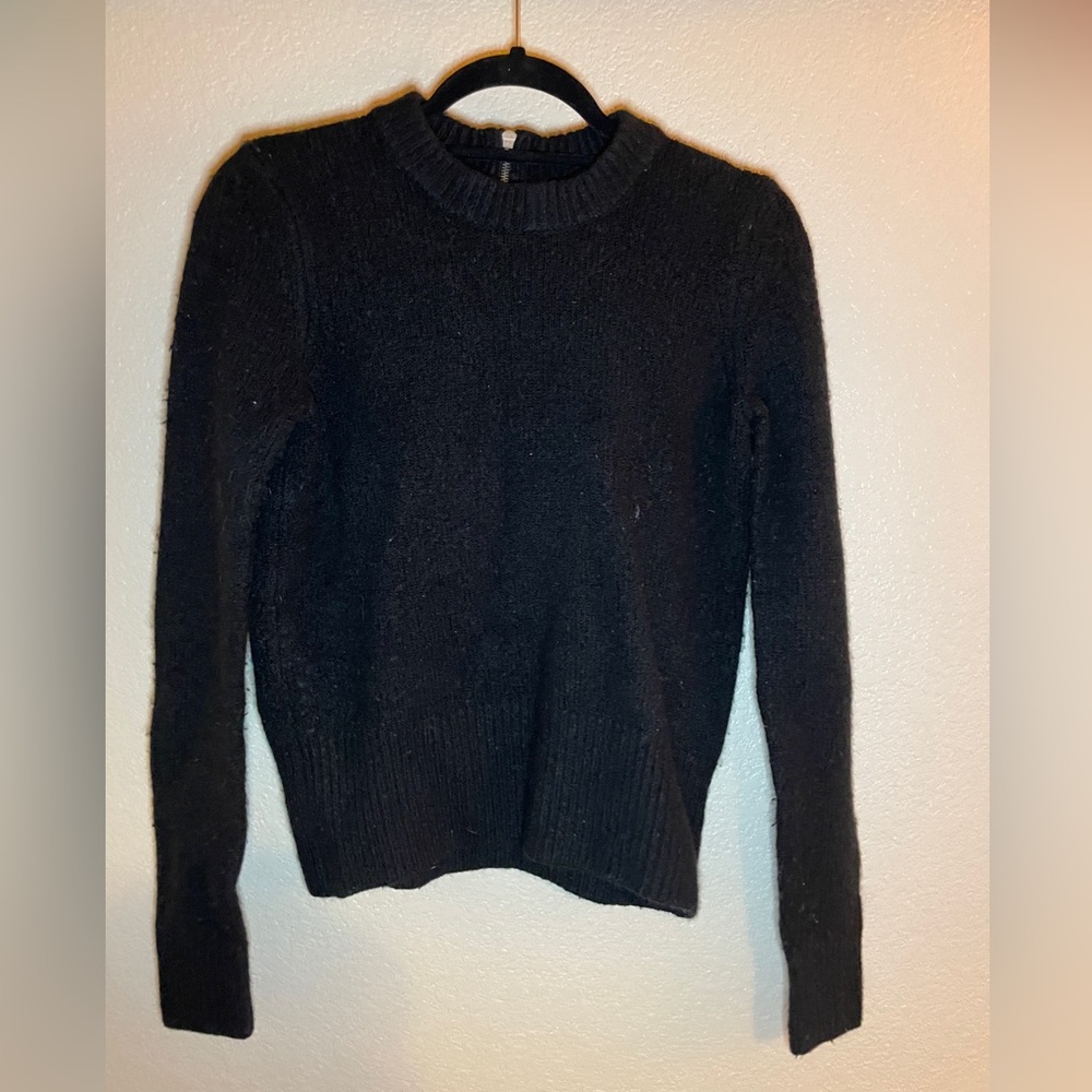 Cynthia Rowley Wool Black Sweater